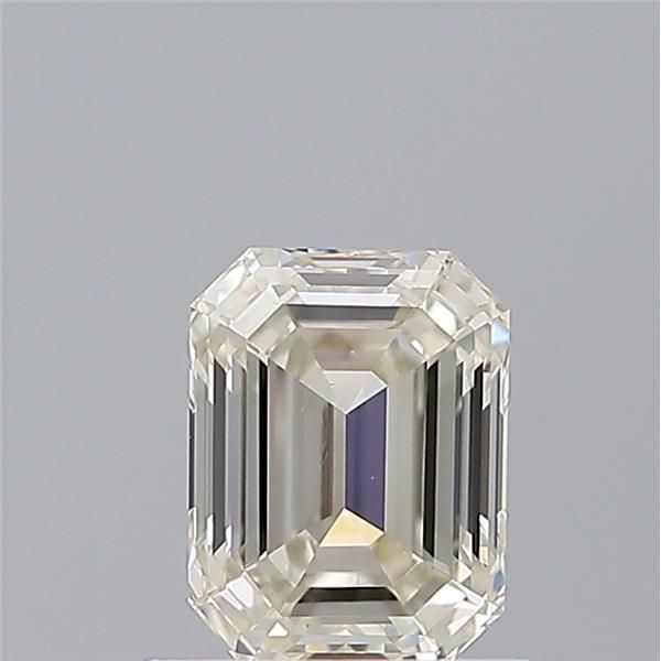 0.70 Carat Emerald Loose Diamond, K, VVS2, Super Ideal, IGI Certified | Thumbnail
