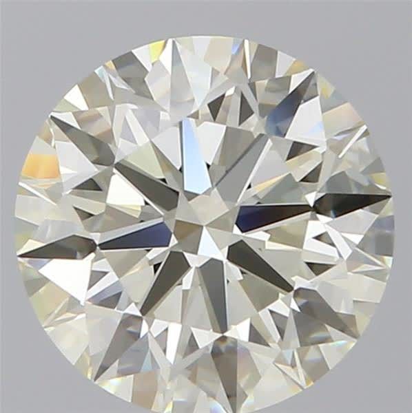1.53 Carat Round Loose Diamond, M, IF, Super Ideal, IGI Certified