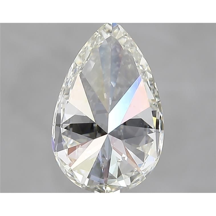 2.03 Carat Pear Loose Diamond, K, IF, Ideal, IGI Certified | Thumbnail