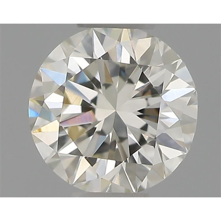 0.30 Carat Round Loose Diamond, K, IF, Very Good, IGI Certified