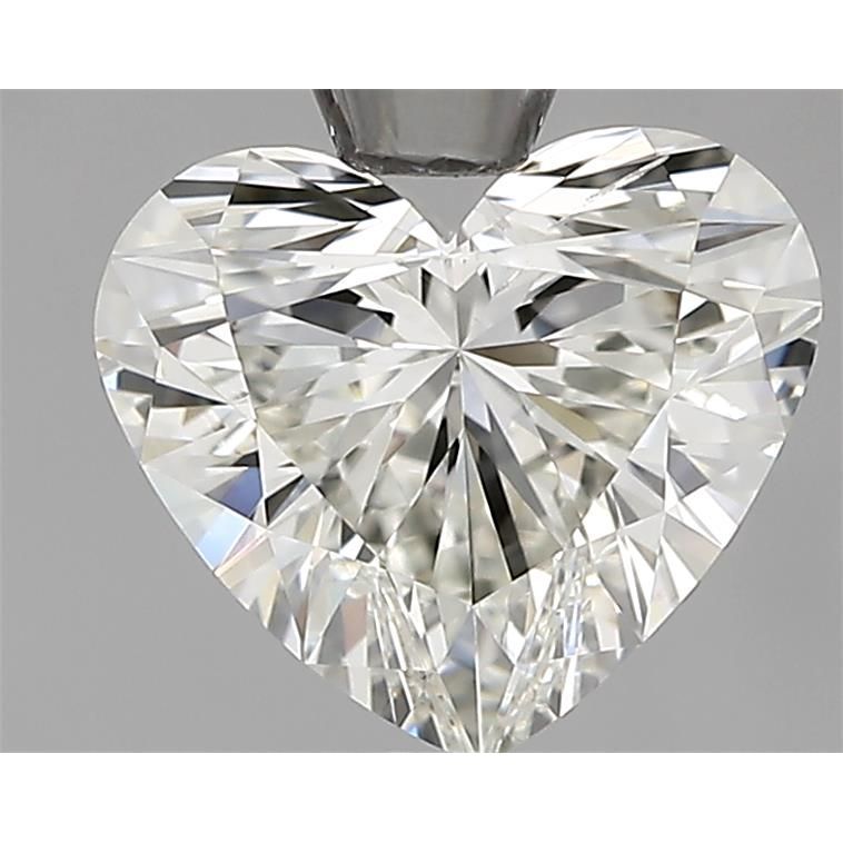 1.02 Carat Heart Loose Diamond, H, SI1, Super Ideal, IGI Certified | Thumbnail
