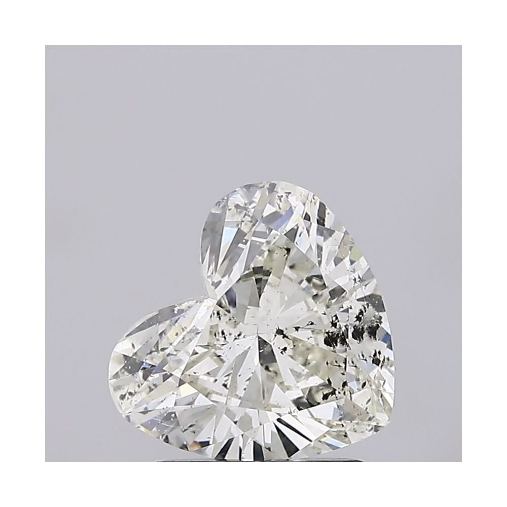 1.50 Carat Heart Loose Diamond, I, SI2, Very Good, IGI Certified | Thumbnail