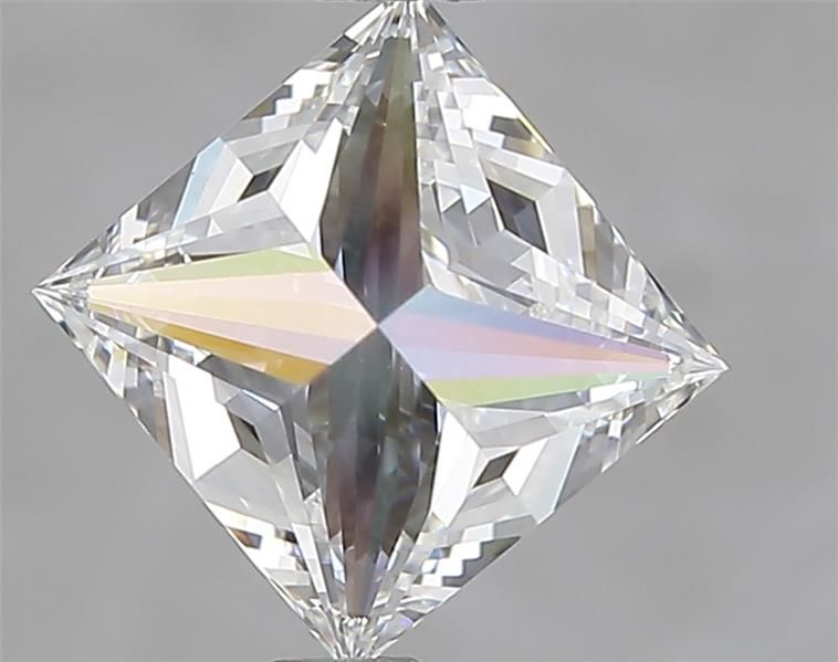 1.51 Carat Princess Loose Diamond, F, VVS2, Super Ideal, IGI Certified