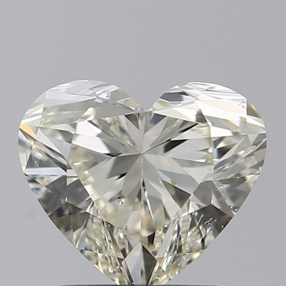 1.51 Carat Heart Loose Diamond, J, SI1, Ideal, IGI Certified | Thumbnail