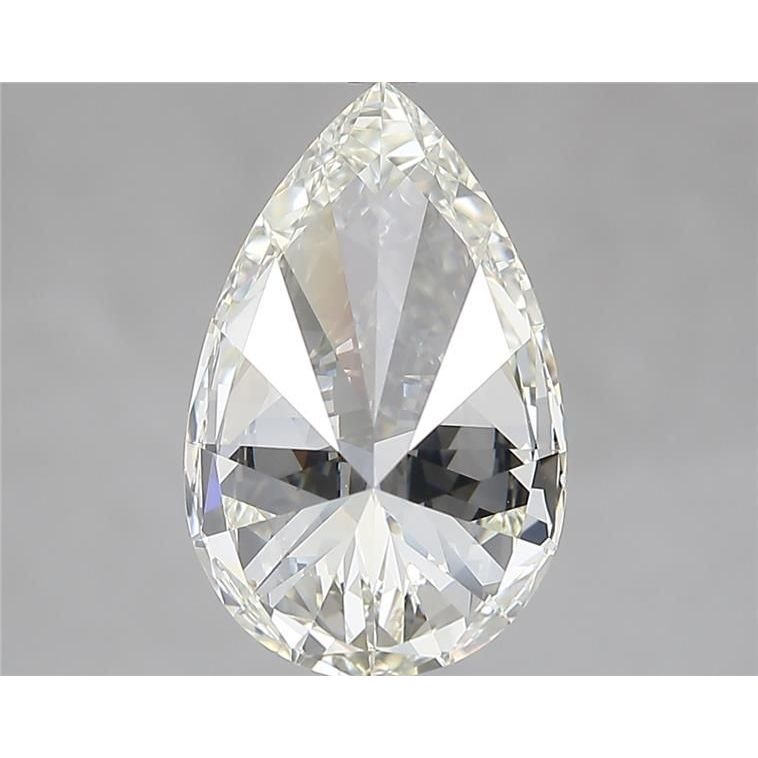 3.01 Carat Pear Loose Diamond, K, VS1, Super Ideal, IGI Certified