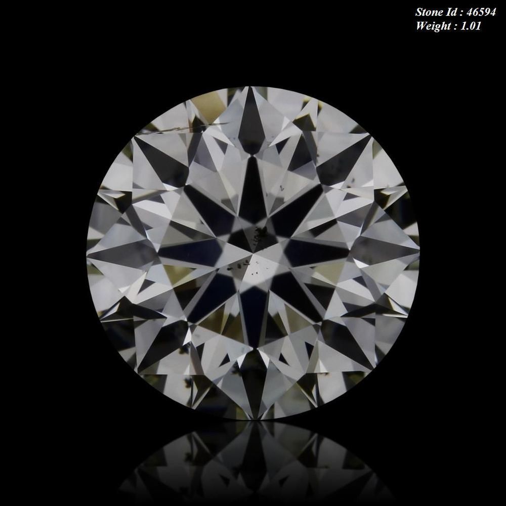 1.01 Carat Round Loose Diamond, K, SI1, Super Ideal, IGI Certified | Thumbnail