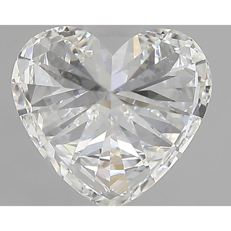 1.51 Carat Heart Loose Diamond, H, VVS1, Ideal, IGI Certified