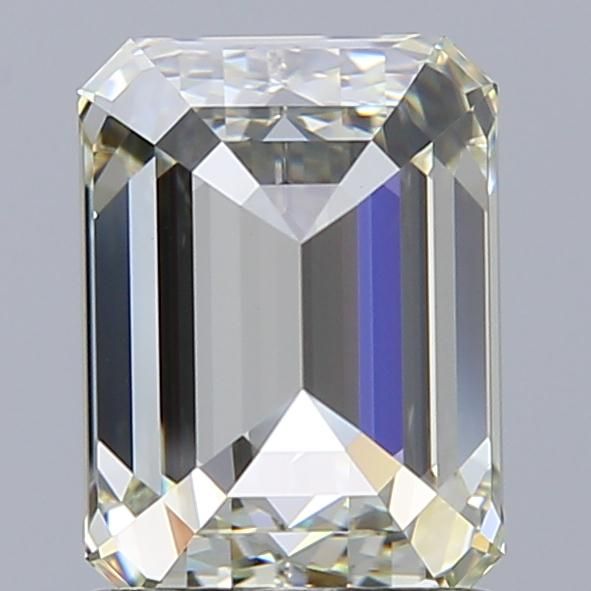 1.50 Carat Emerald Loose Diamond, K, VVS2, Super Ideal, IGI Certified | Thumbnail