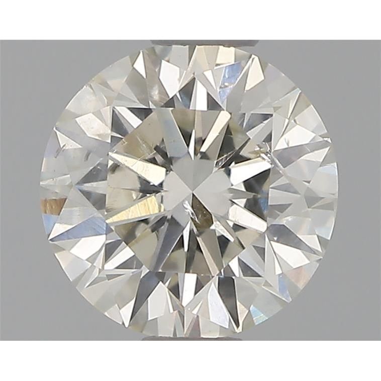 0.53 Carat Round Loose Diamond, I, SI1, Ideal, IGI Certified