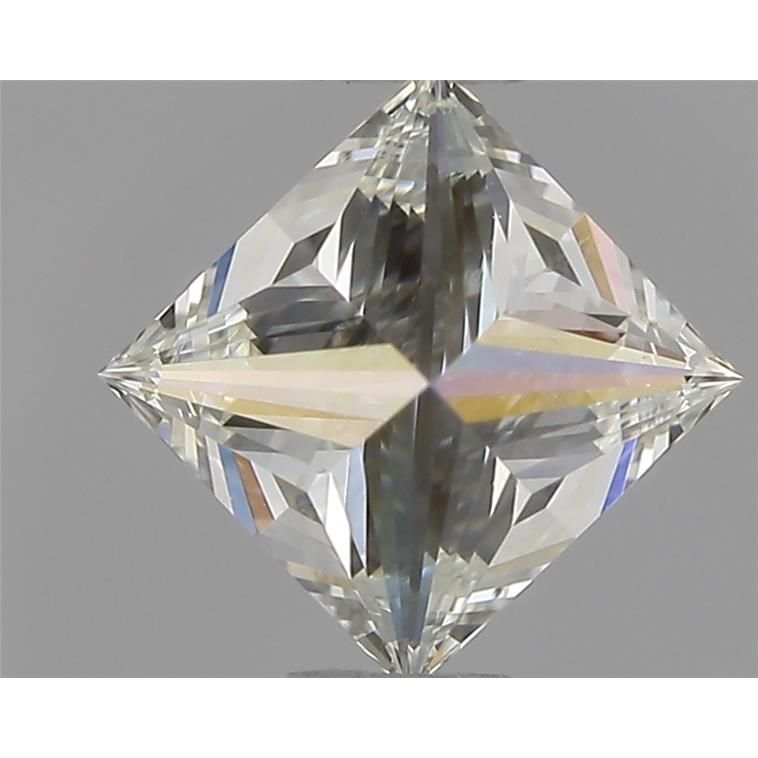 0.55 Carat Princess Loose Diamond, J, VVS2, Ideal, IGI Certified | Thumbnail