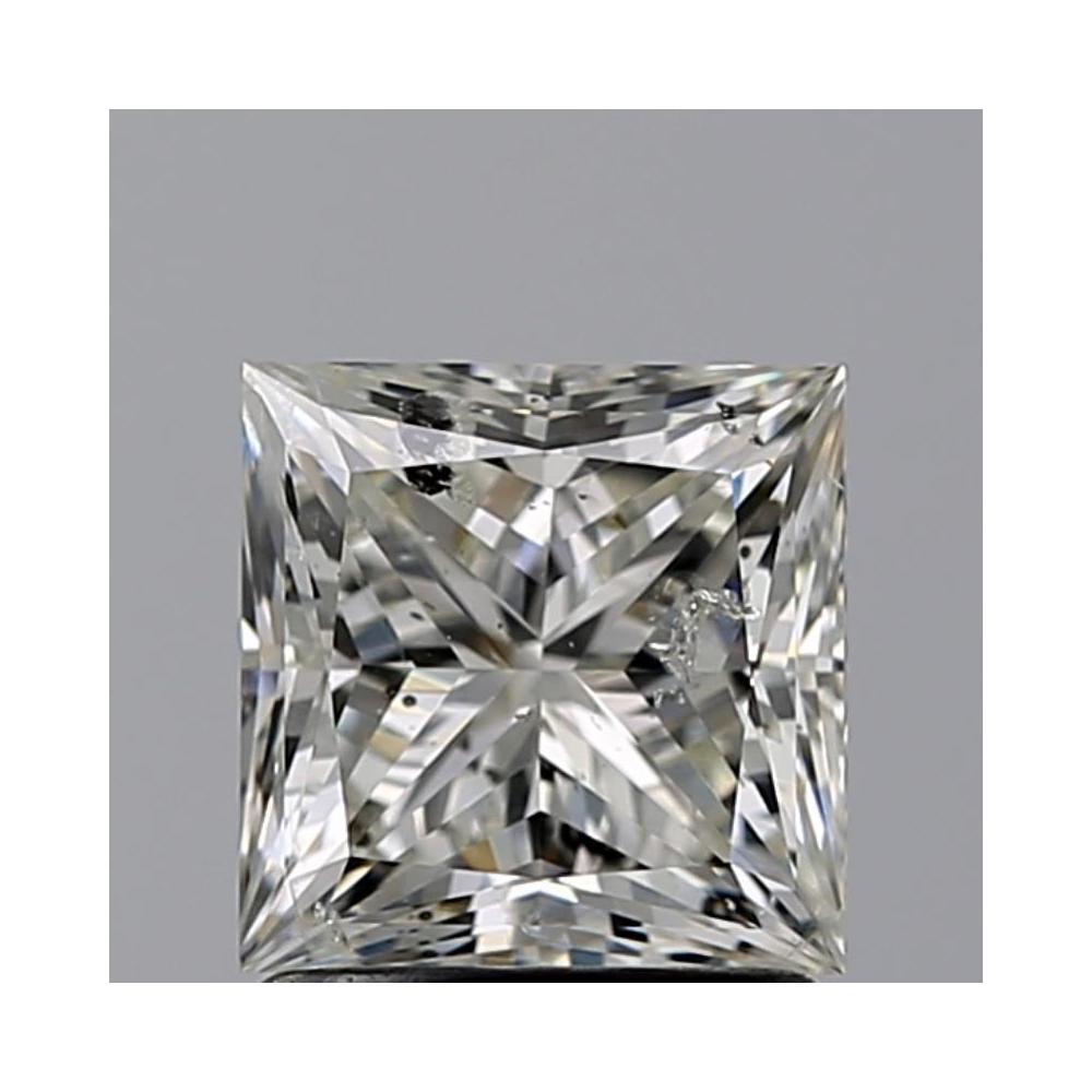 1.51 Carat Princess Loose Diamond, I, SI2, Ideal, IGI Certified | Thumbnail