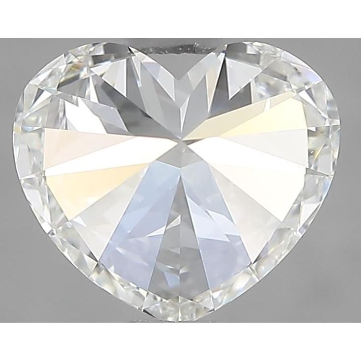 1.50 Carat Heart Loose Diamond, I, VVS1, Ideal, IGI Certified