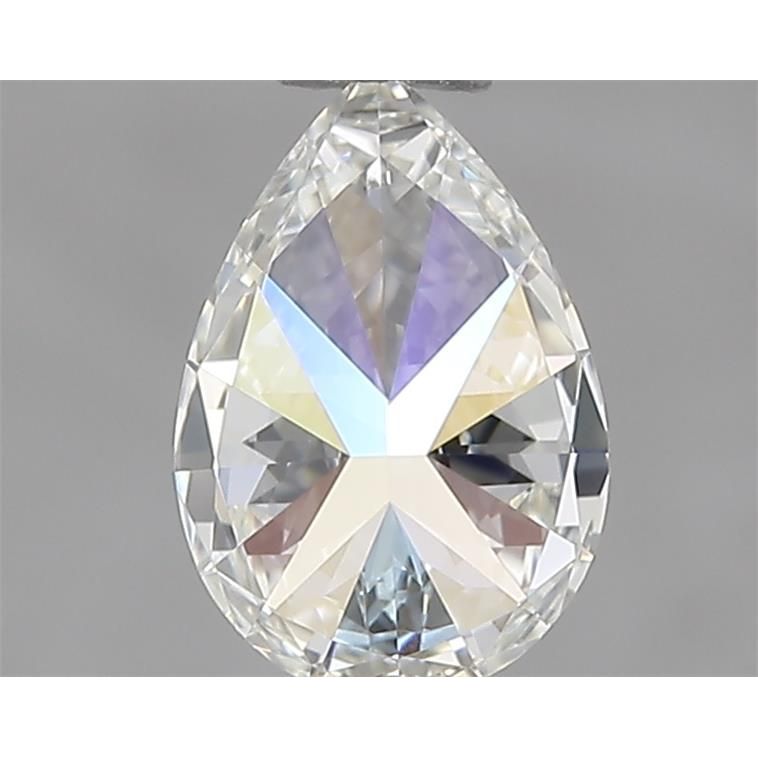 0.50 Carat Pear Loose Diamond, I, VVS1, Ideal, IGI Certified