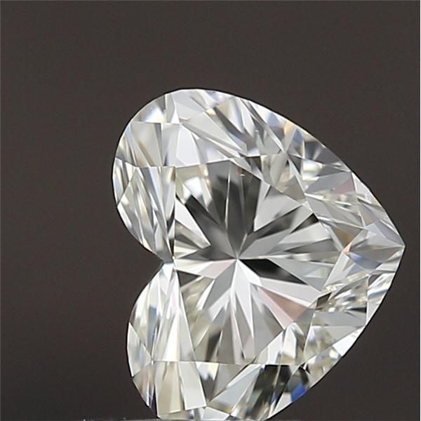 0.90 Carat Heart Loose Diamond, J, VS1, Ideal, IGI Certified