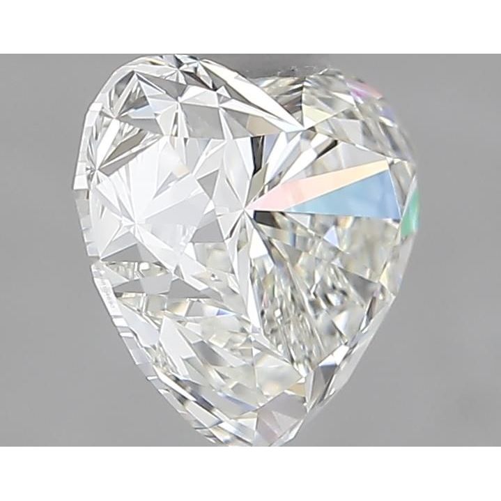 1.51 Carat Heart Loose Diamond, I, IF, Super Ideal, IGI Certified | Thumbnail