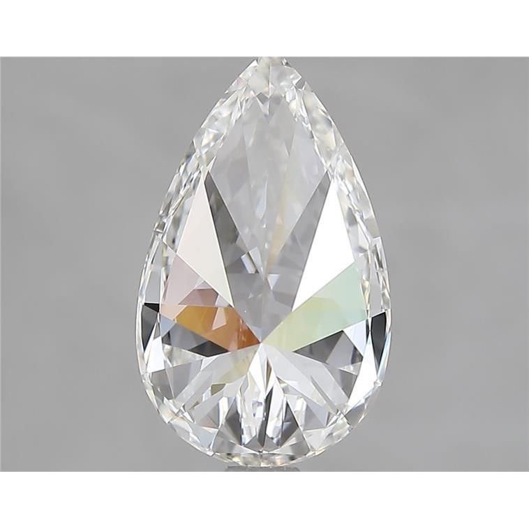 2.05 Carat Pear Loose Diamond, G, IF, Super Ideal, IGI Certified | Thumbnail