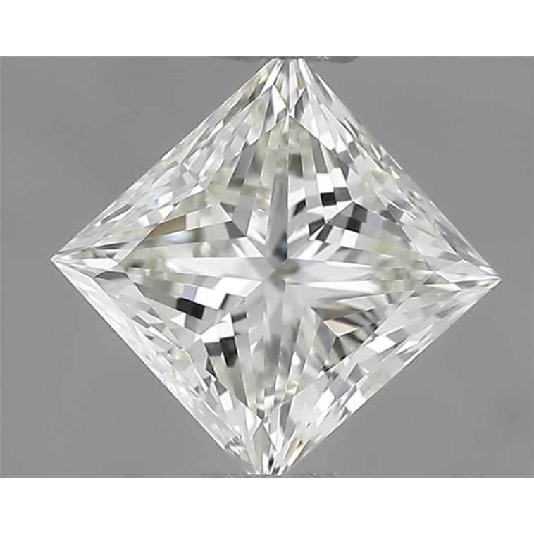 0.66 Carat Princess Loose Diamond, J, VVS1, Ideal, IGI Certified | Thumbnail