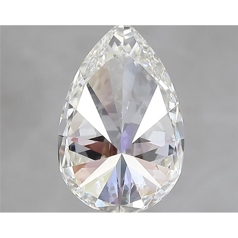 3.02 Carat Pear Loose Diamond, I, IF, Very Good, IGI Certified