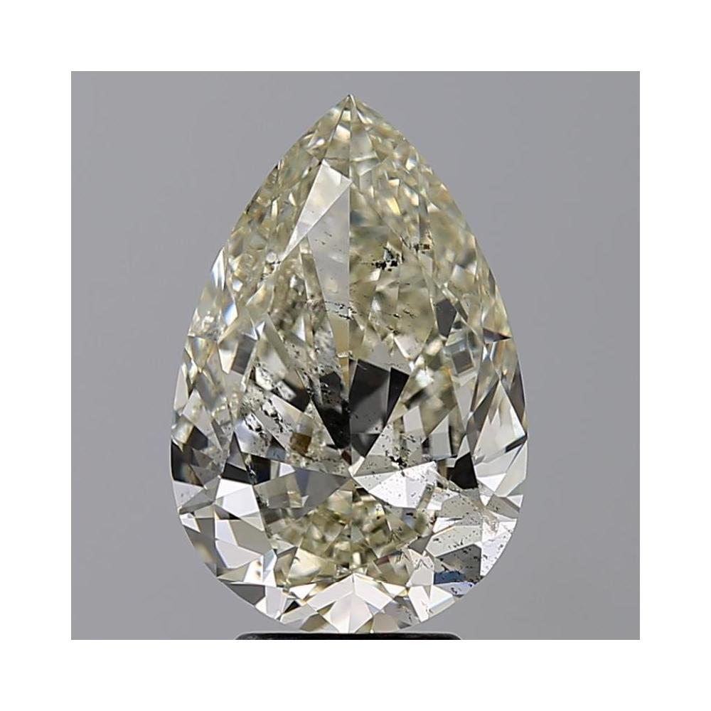4.09 Carat Pear Loose Diamond, K, SI2, Excellent, IGI Certified