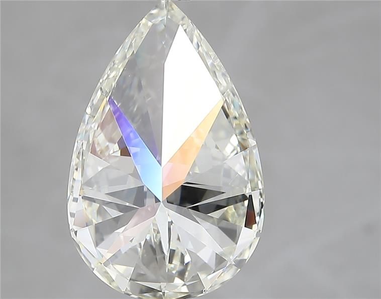 5.00 Carat Pear Loose Diamond, K, VS2, Very Good, IGI Certified