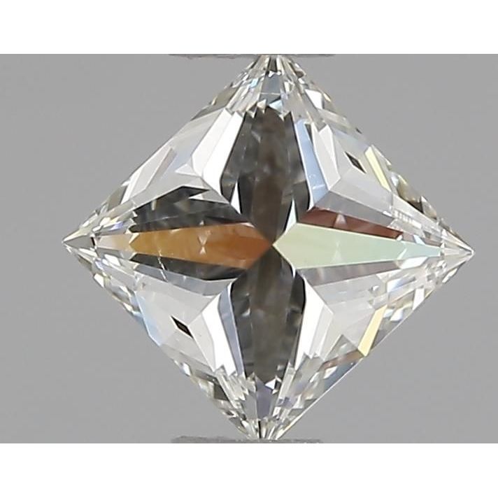 0.50 Carat Princess Loose Diamond, J, VVS2, Ideal, IGI Certified