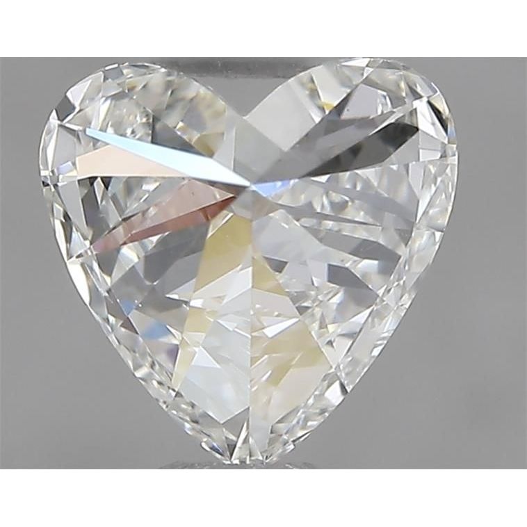 0.79 Carat Heart Loose Diamond, H, SI1, Excellent, IGI Certified