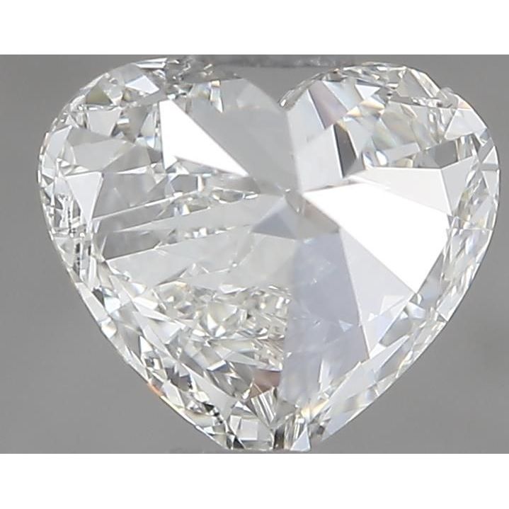 0.52 Carat Heart Loose Diamond, H, VVS1, Ideal, IGI Certified