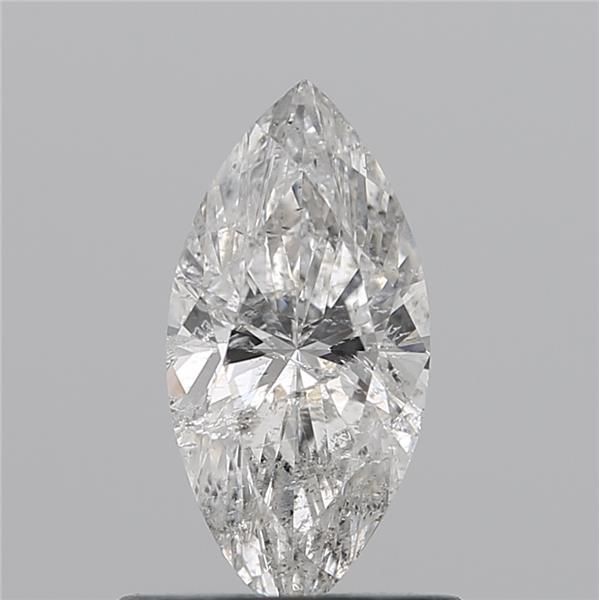 0.65 Carat Marquise Loose Diamond, H, I1, Ideal, IGI Certified