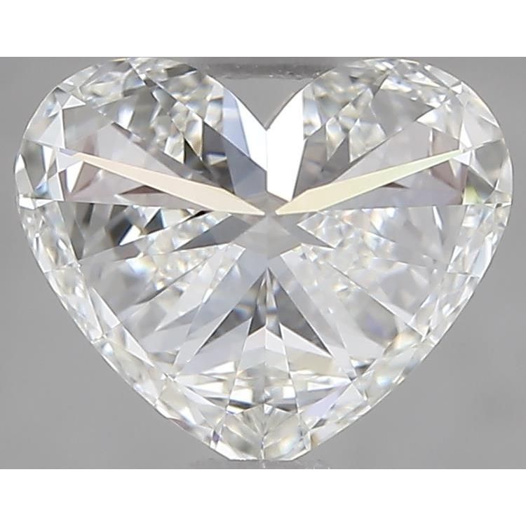 1.53 Carat Heart Loose Diamond, H, VVS2, Ideal, IGI Certified | Thumbnail