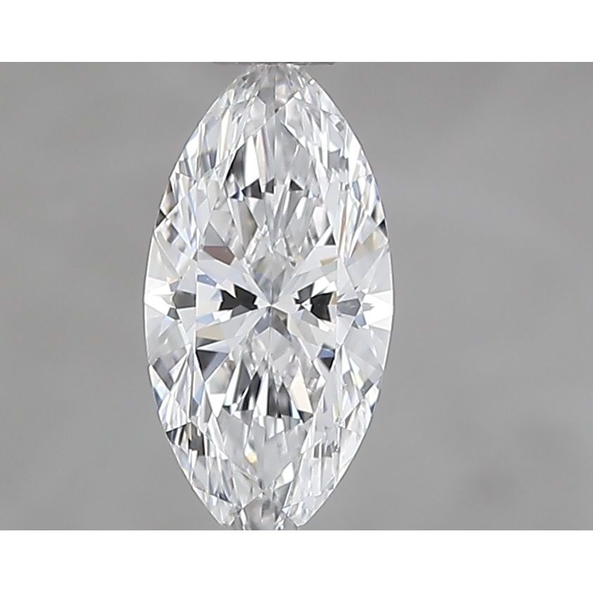 0.60 Carat Marquise Loose Diamond, D, VVS2, Ideal, IGI Certified
