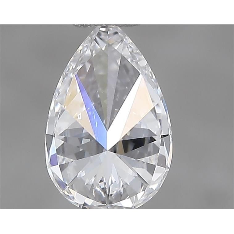 0.45 Carat Pear Loose Diamond, D, VVS2, Ideal, IGI Certified | Thumbnail