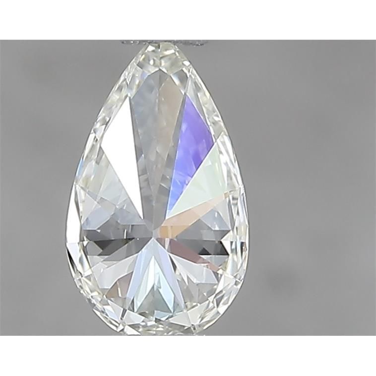 0.50 Carat Pear Loose Diamond, J, VS2, Ideal, IGI Certified