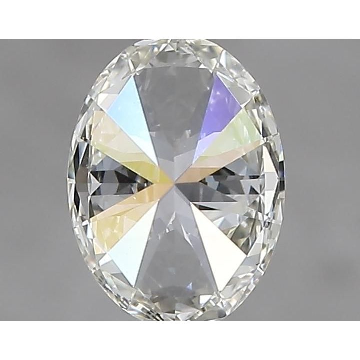 0.50 Carat Oval Loose Diamond, J, VVS2, Super Ideal, GIA Certified | Thumbnail