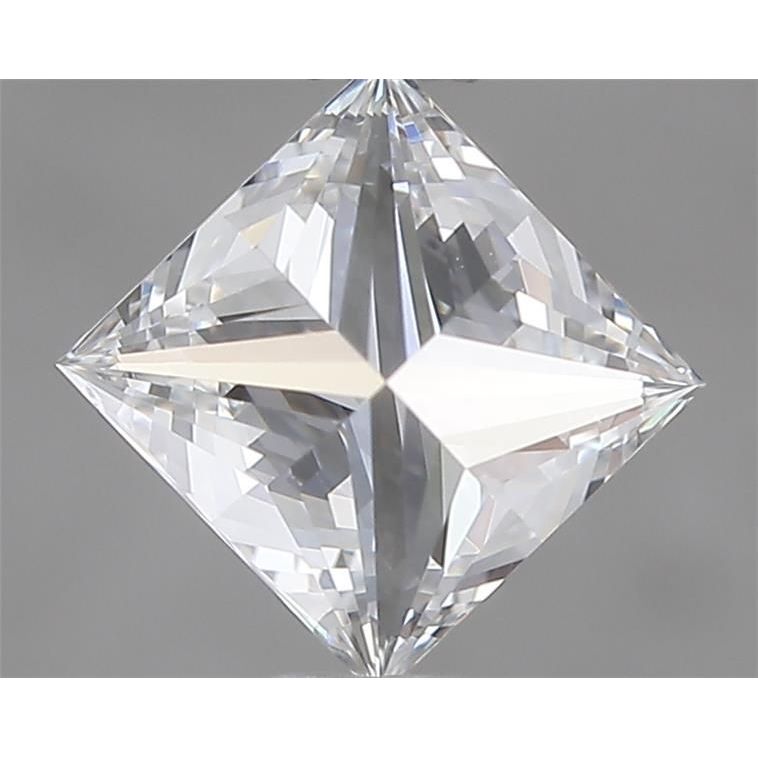 0.50 Carat Princess Loose Diamond, E, VVS2, Ideal, IGI Certified | Thumbnail
