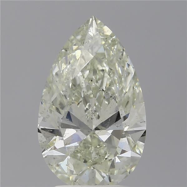3.03 Carat Pear Loose Diamond, K, SI2, Super Ideal, IGI Certified