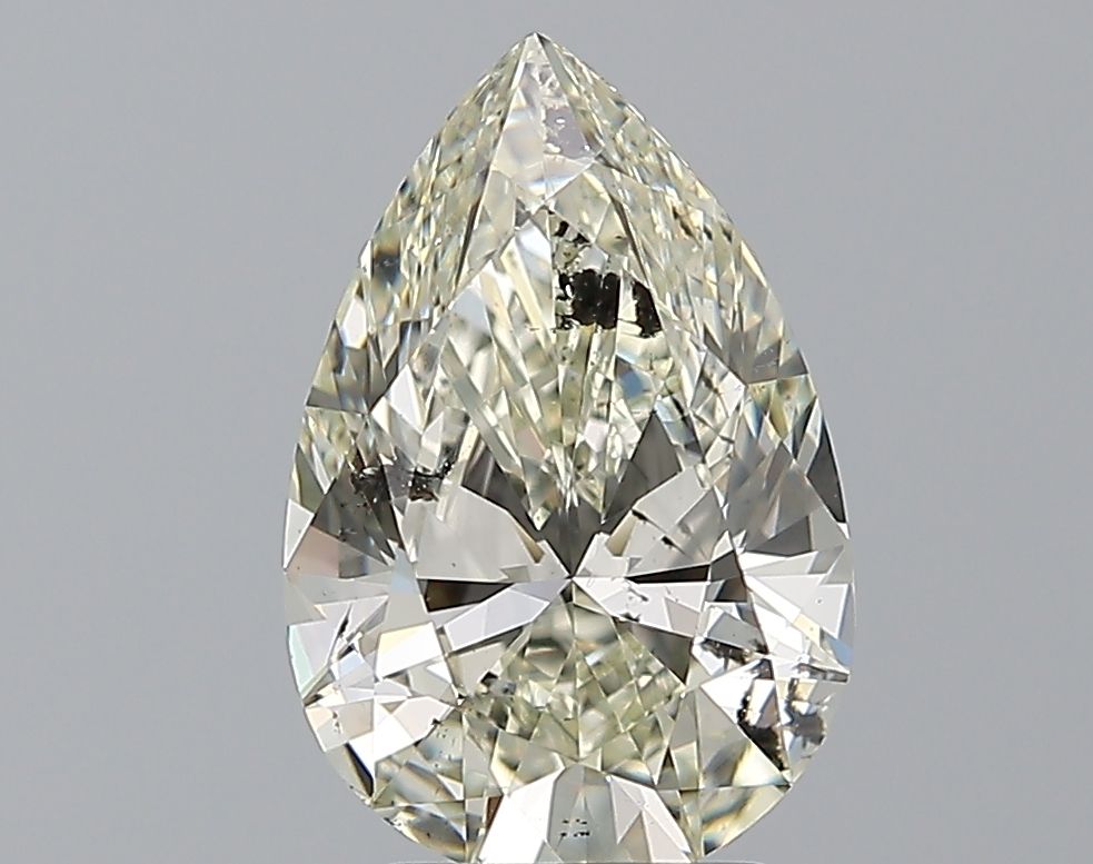 2.50 Carat Pear Loose Diamond, J, SI2, Super Ideal, IGI Certified | Thumbnail