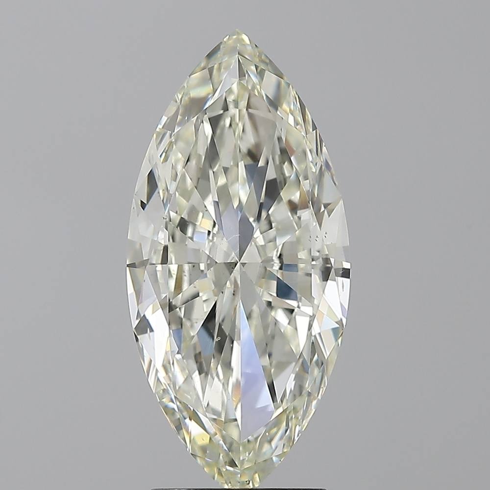 3.01 Carat Marquise Loose Diamond, J, VS2, Very Good, IGI Certified | Thumbnail