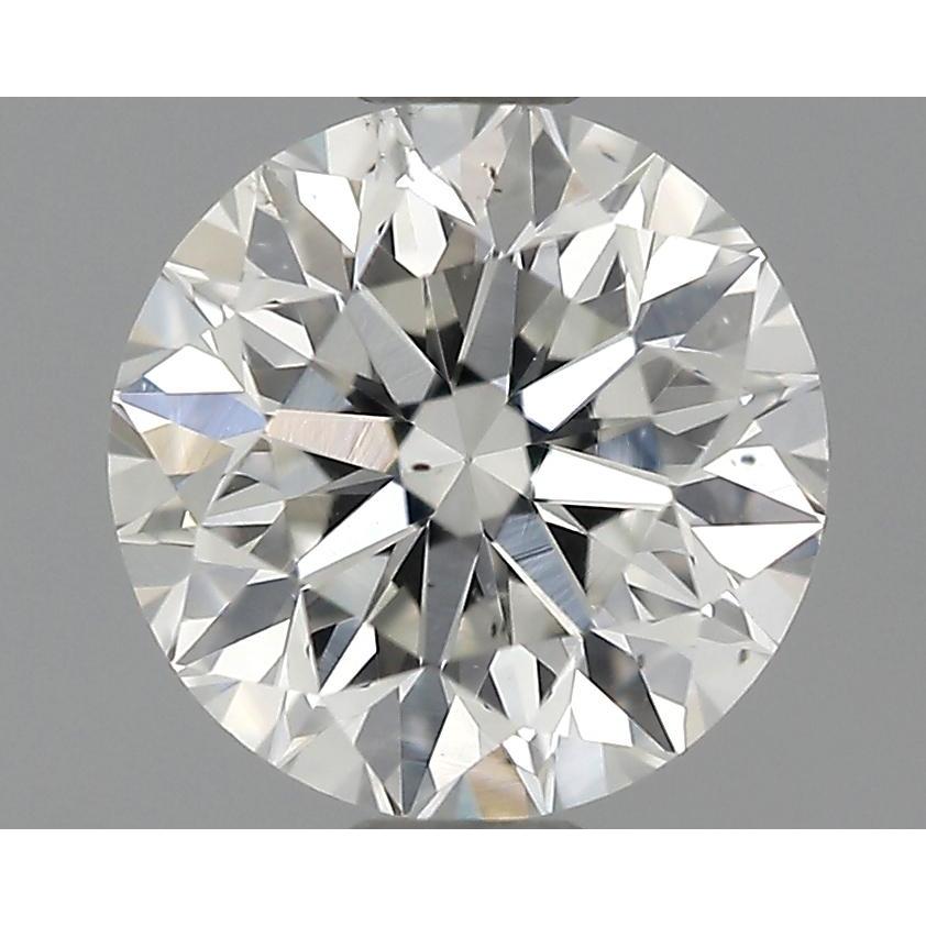 0.70 Carat Round Loose Diamond, I, SI1, Very Good, GIA Certified | Thumbnail