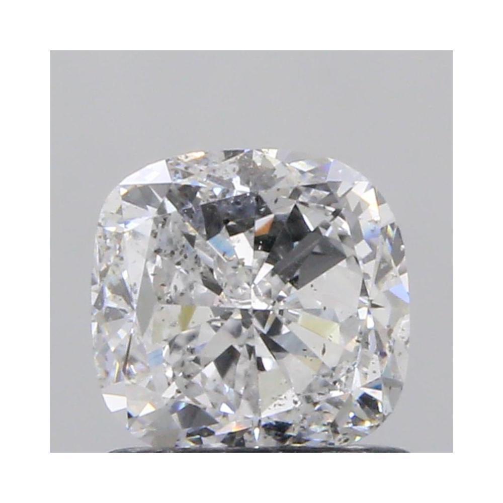 0.96 Carat Cushion Loose Diamond, E, SI2, Good, GIA Certified