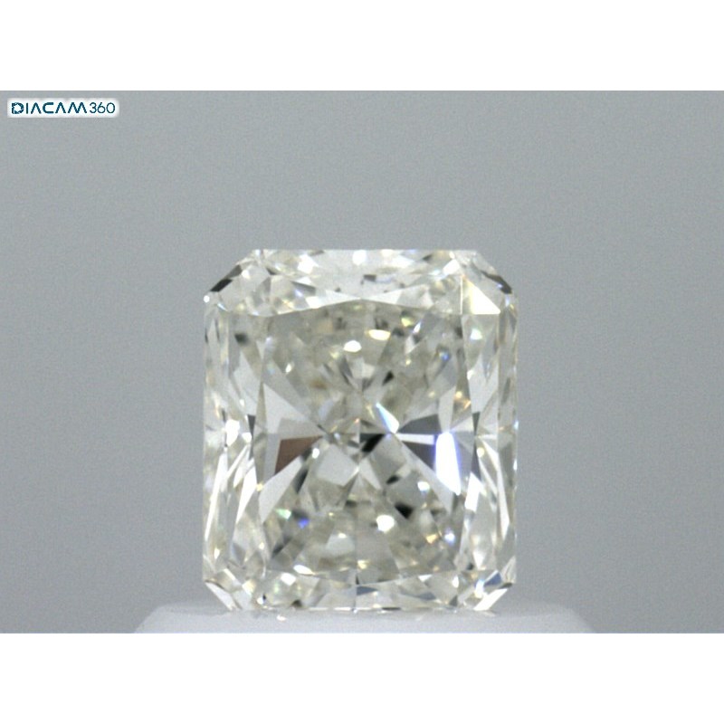 0.72 Carat Radiant Loose Diamond, J, VS1, Super Ideal, GIA Certified | Thumbnail