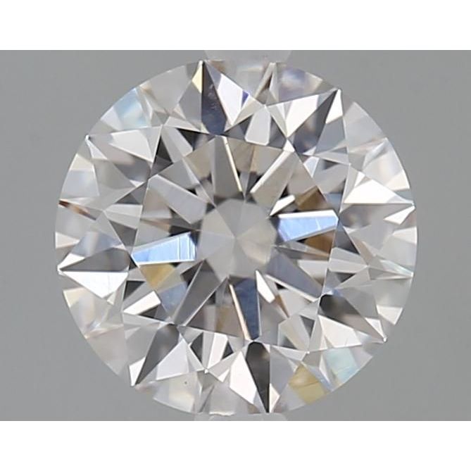 0.92 Carat Round Loose Diamond,  Faint Pinkish Brown, VS2, Ideal, GIA Certified