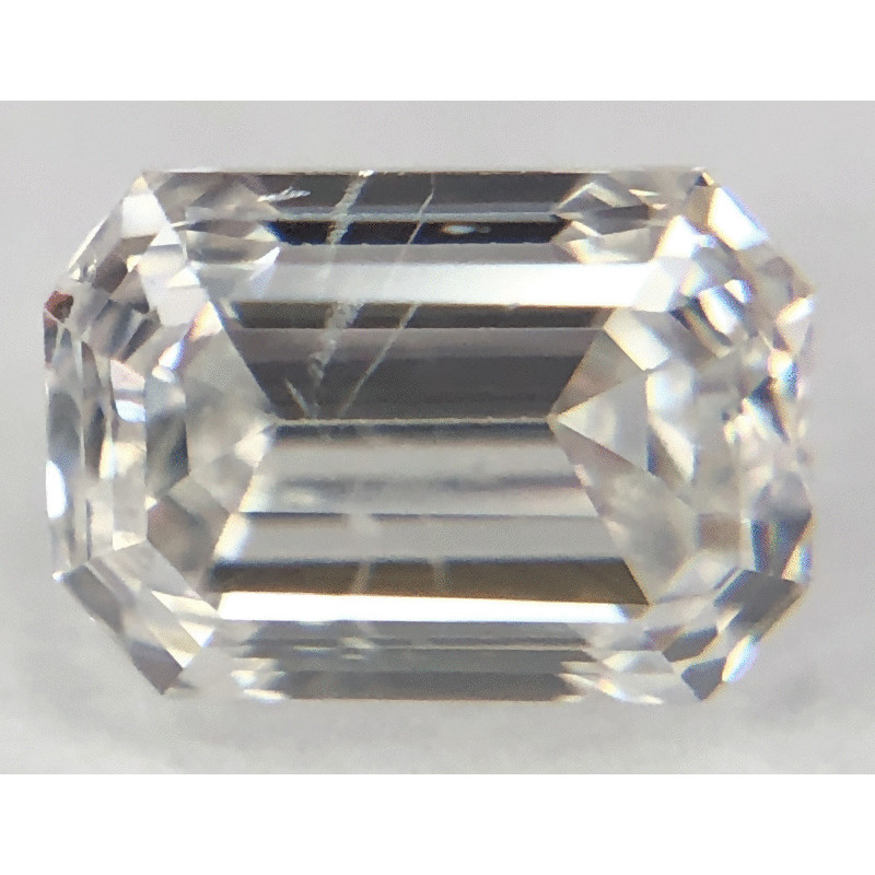 0.46 Carat Emerald Loose Diamond, H, I1, Very Good, GIA Certified