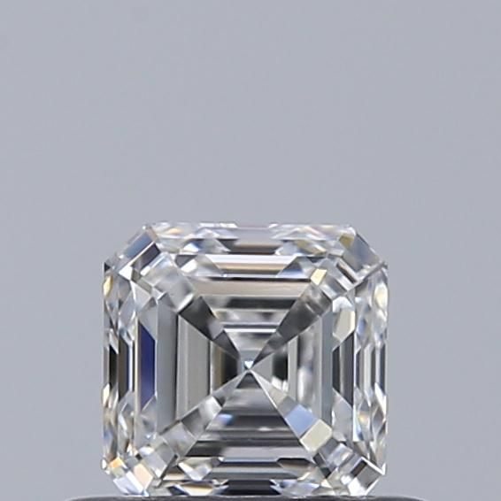 0.50 Carat Asscher Loose Diamond, E, VS1, Ideal, GIA Certified