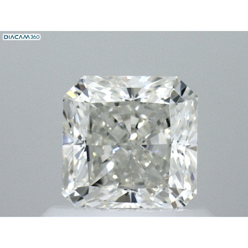 0.90 Carat Radiant Loose Diamond, H, VVS2, Ideal, GIA Certified | Thumbnail