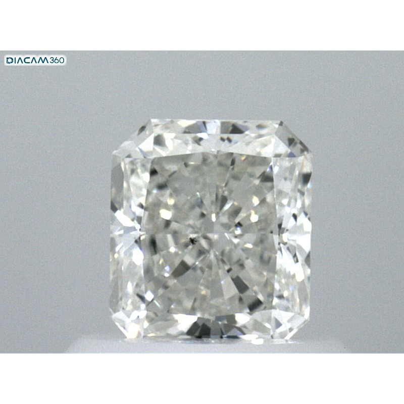 0.70 Carat Radiant Loose Diamond, I, SI1, Ideal, GIA Certified