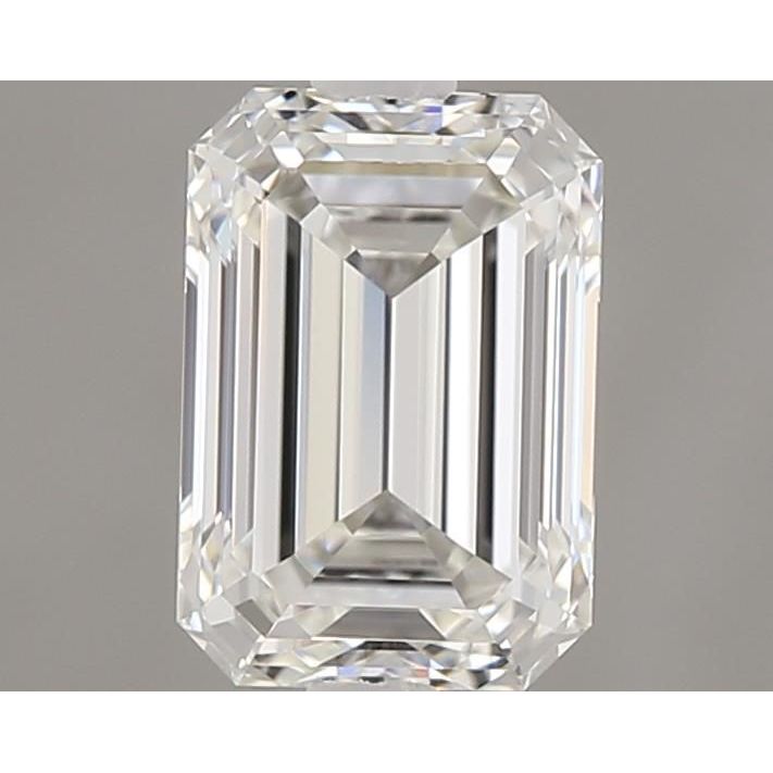 0.74 Carat Emerald Loose Diamond, H, VVS1, Ideal, GIA Certified
