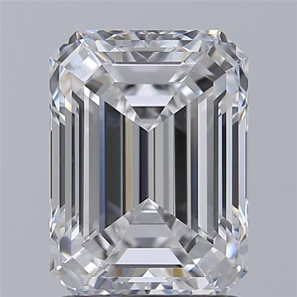 2.01 Carat Emerald Loose Diamond, D, VS1, Super Ideal, GIA Certified | Thumbnail