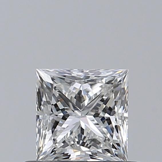 0.52 Carat Princess Loose Diamond, F, VVS1, Ideal, GIA Certified | Thumbnail