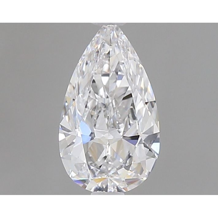 0.52 Carat Pear Loose Diamond, D, IF, Super Ideal, GIA Certified