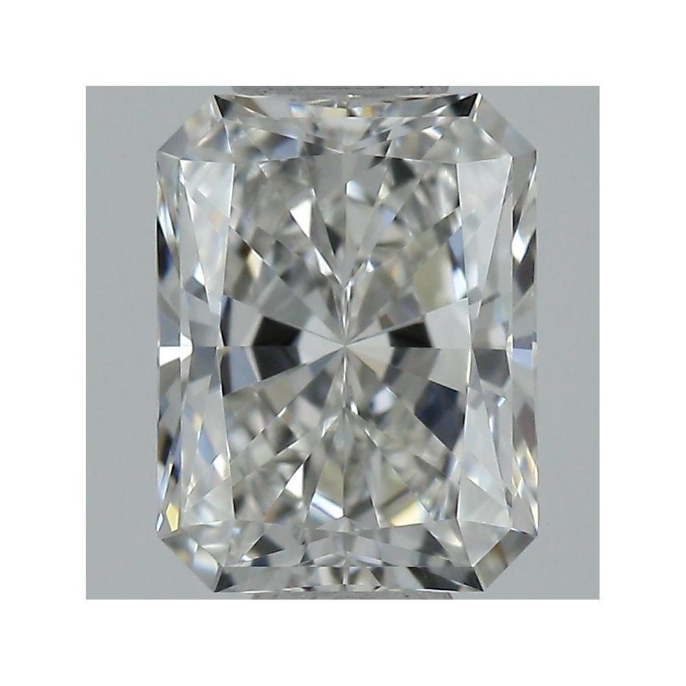 0.50 Carat Radiant Loose Diamond, H, VVS2, Super Ideal, GIA Certified | Thumbnail